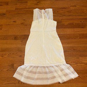 BCBG Max Azria White Dress (GRAD SEASON)